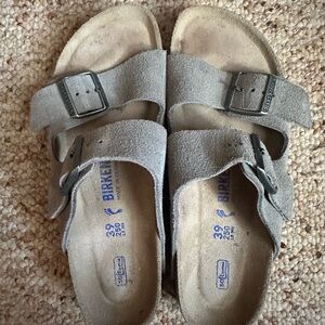 Women’s soft footbed narrow fit Birkenstock sandals
